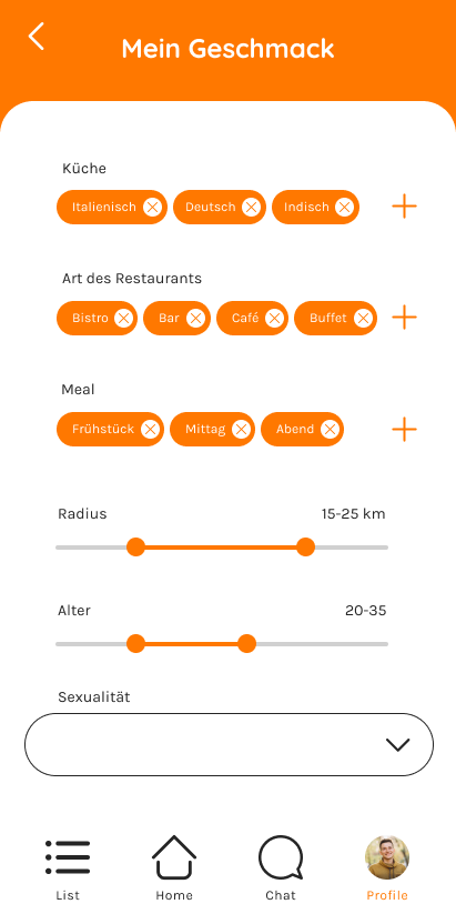 Mein Geschmack